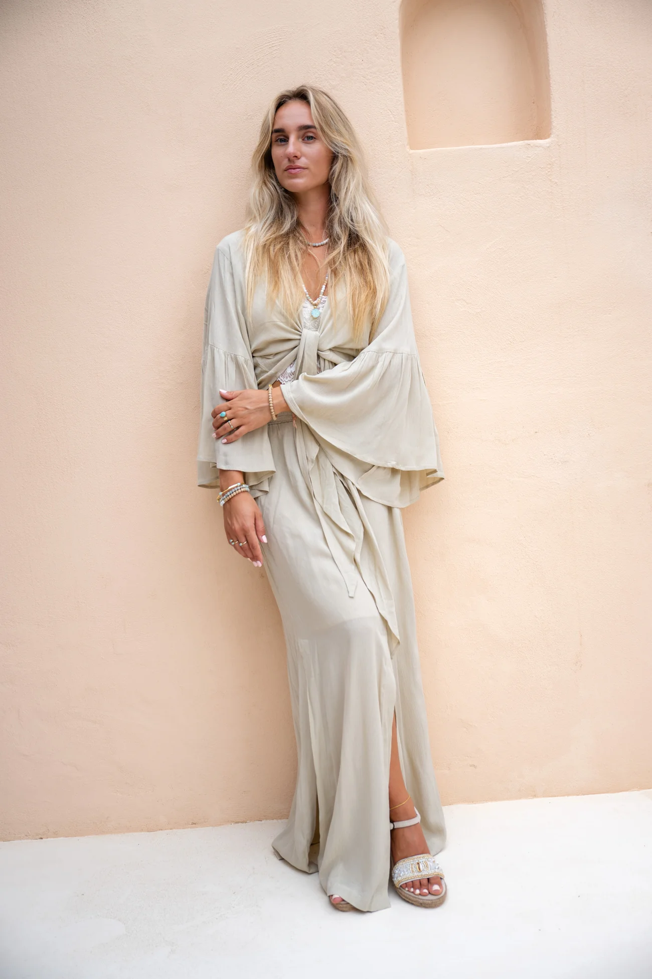 Skirt Tarlota Beige - Afbeelding 2