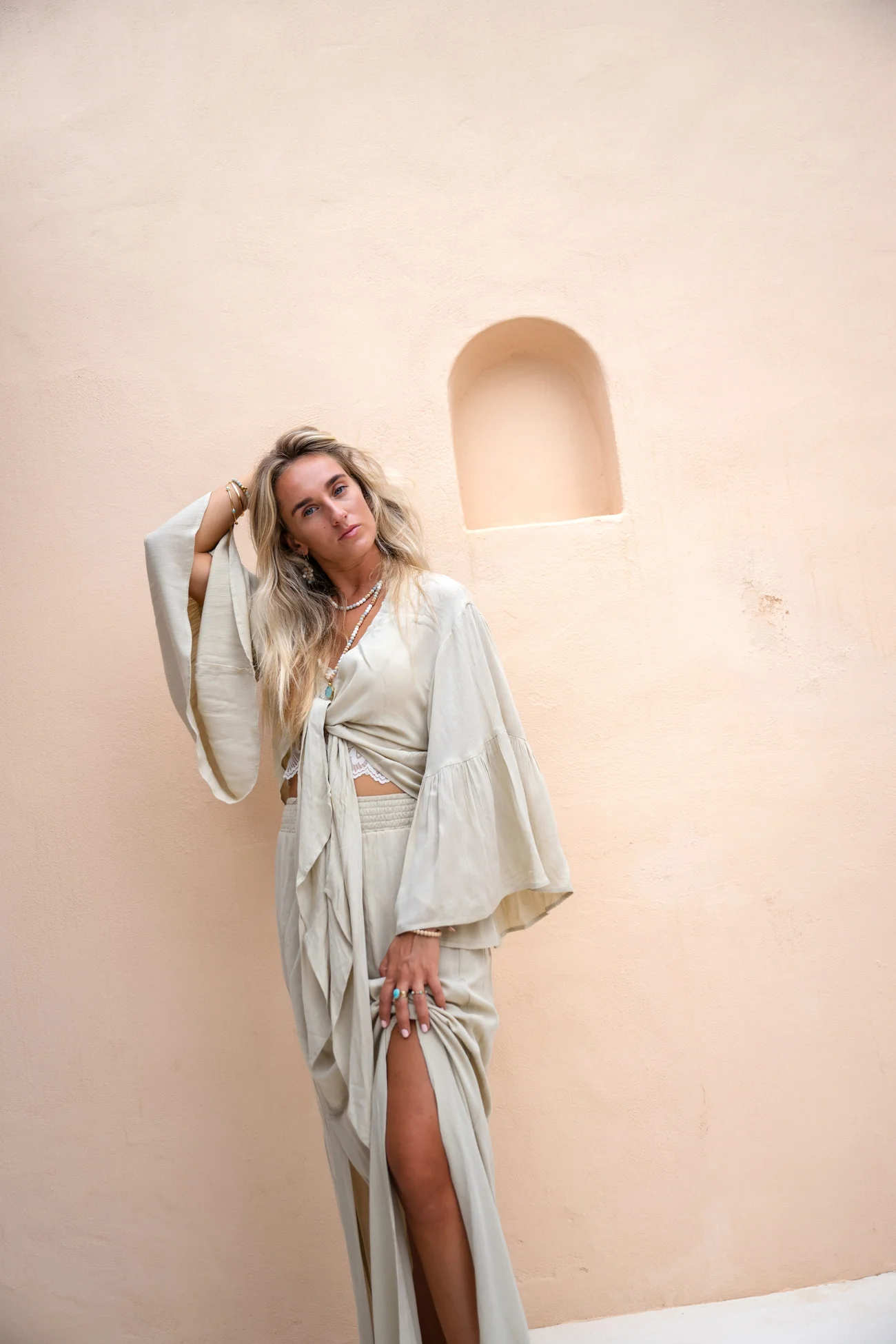 Skirt Tarlota Beige - Afbeelding 6