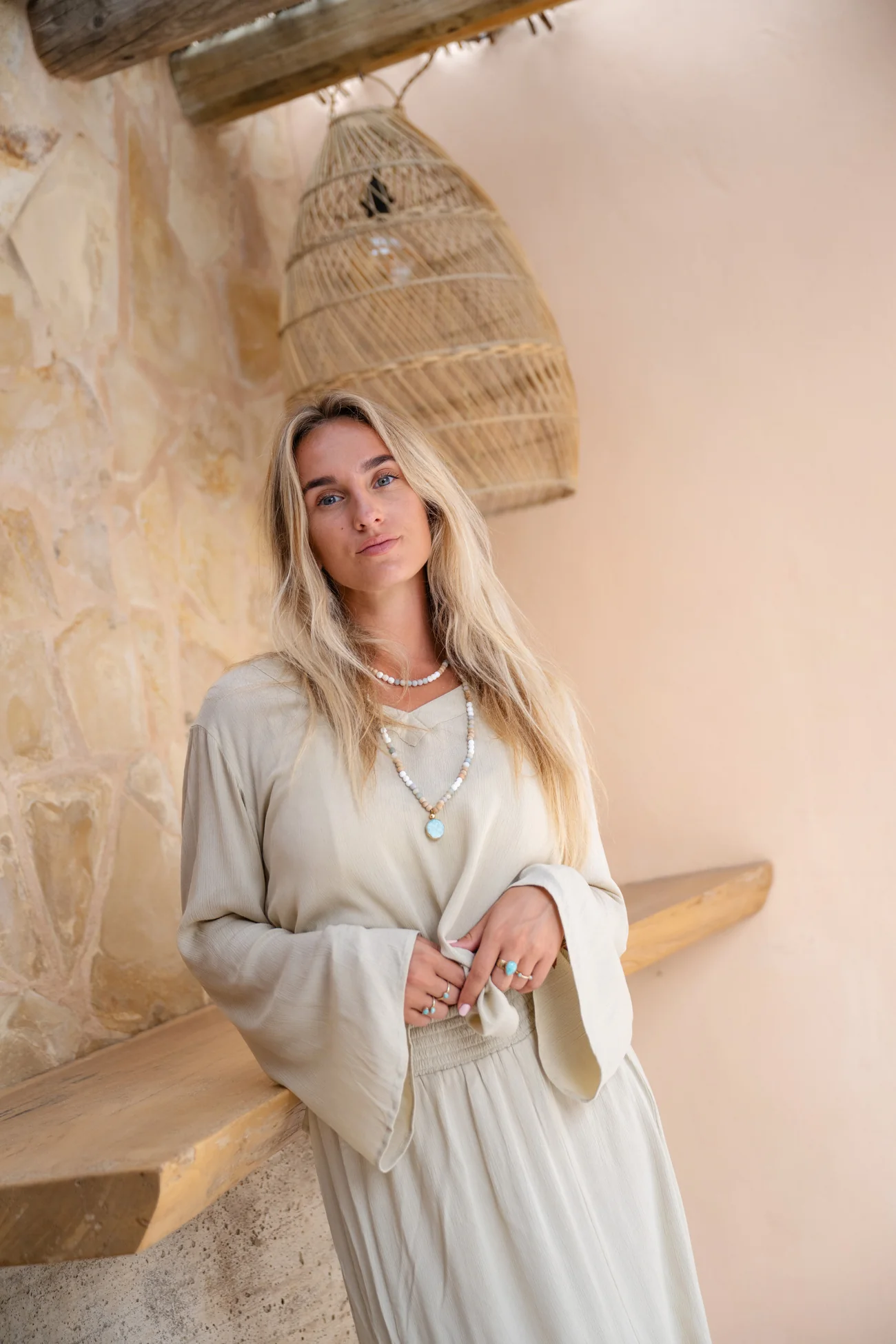 Blouse Sirena Beige - Afbeelding 6