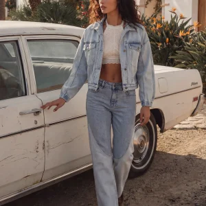 Miley denim jeans Light Blue