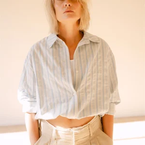 DorisS6 blouse | Light Blue