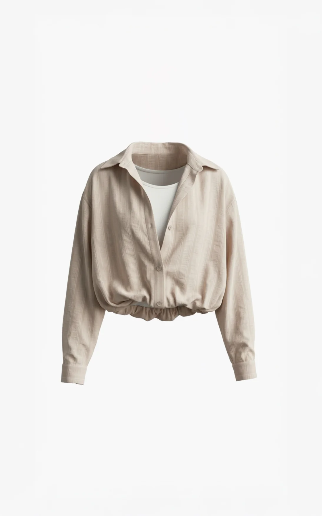 DorisS6 blouse | Sand - Afbeelding 6