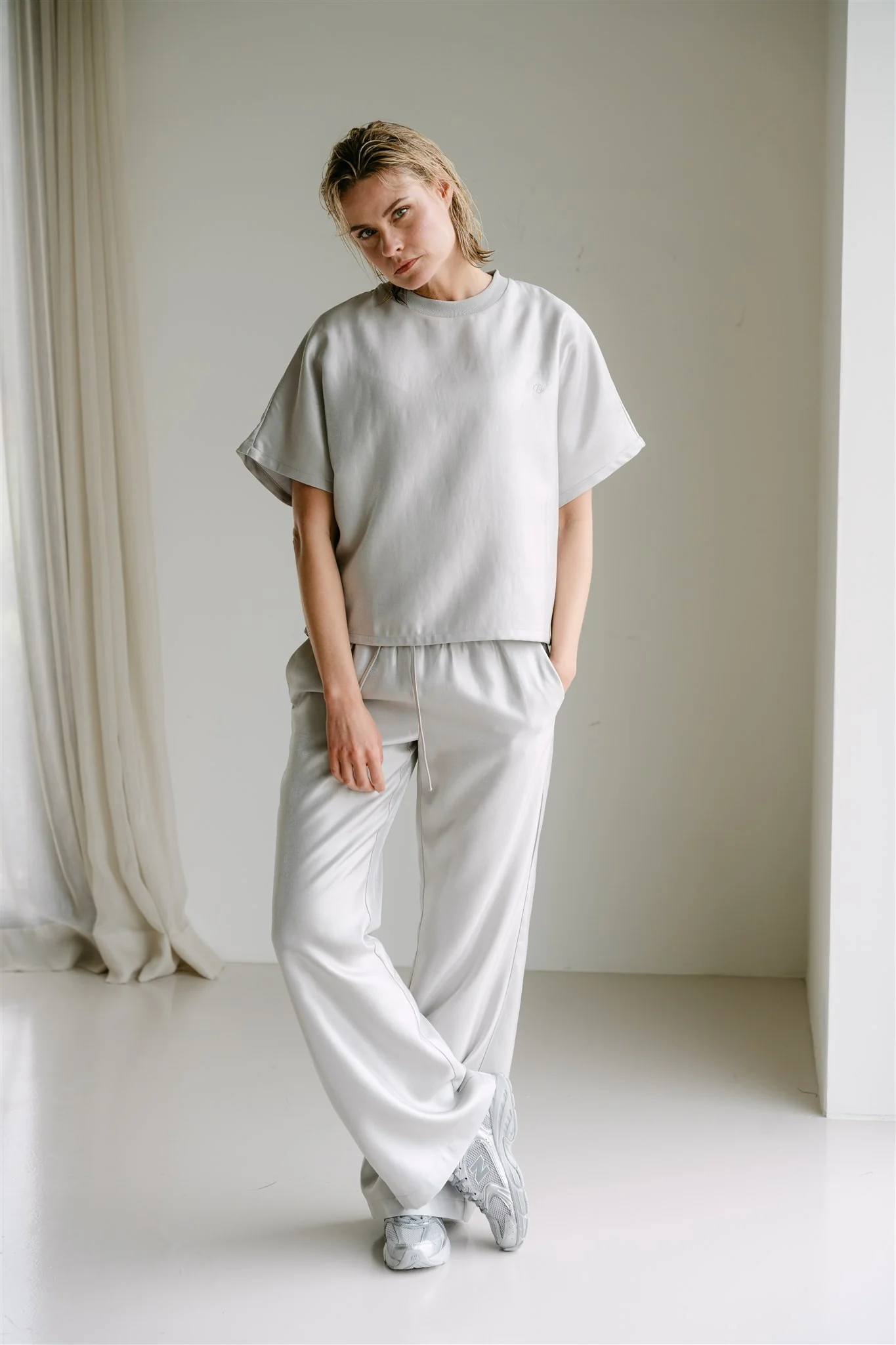 FaithAA Trouser | Silver - Afbeelding 2