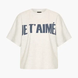 ElaraAW5 shirt | Grey with MARINE text