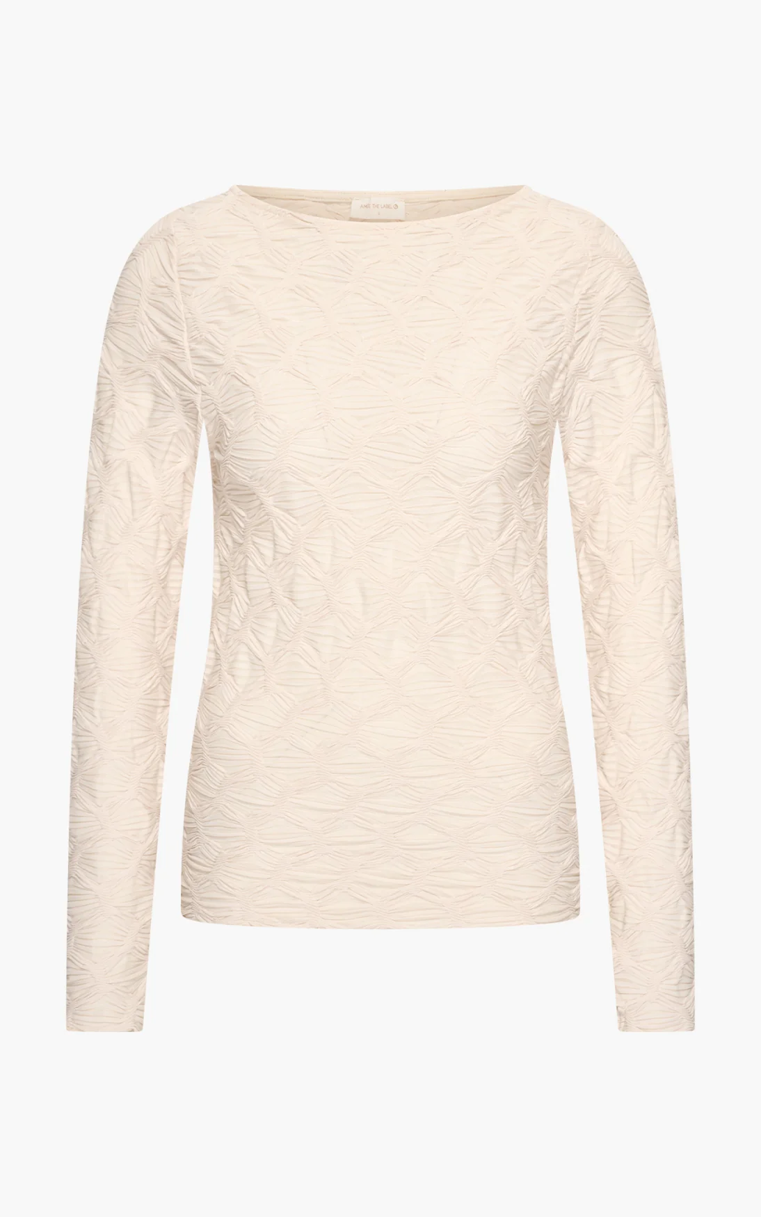 Eliana5A Longsleeve | Sand - Afbeelding 2