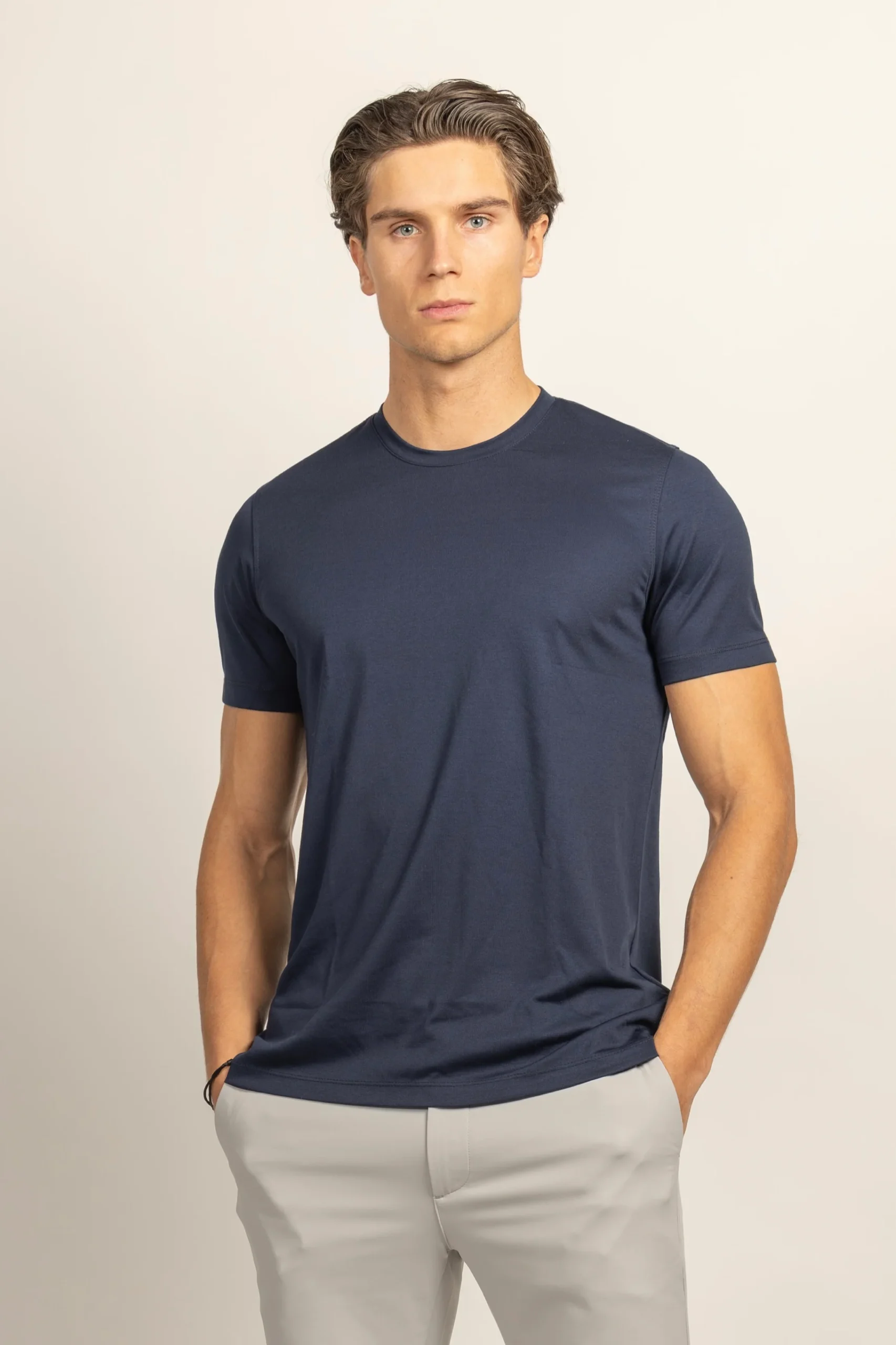 Mercerised Glans Luxury T-Shirt - Afbeelding 3