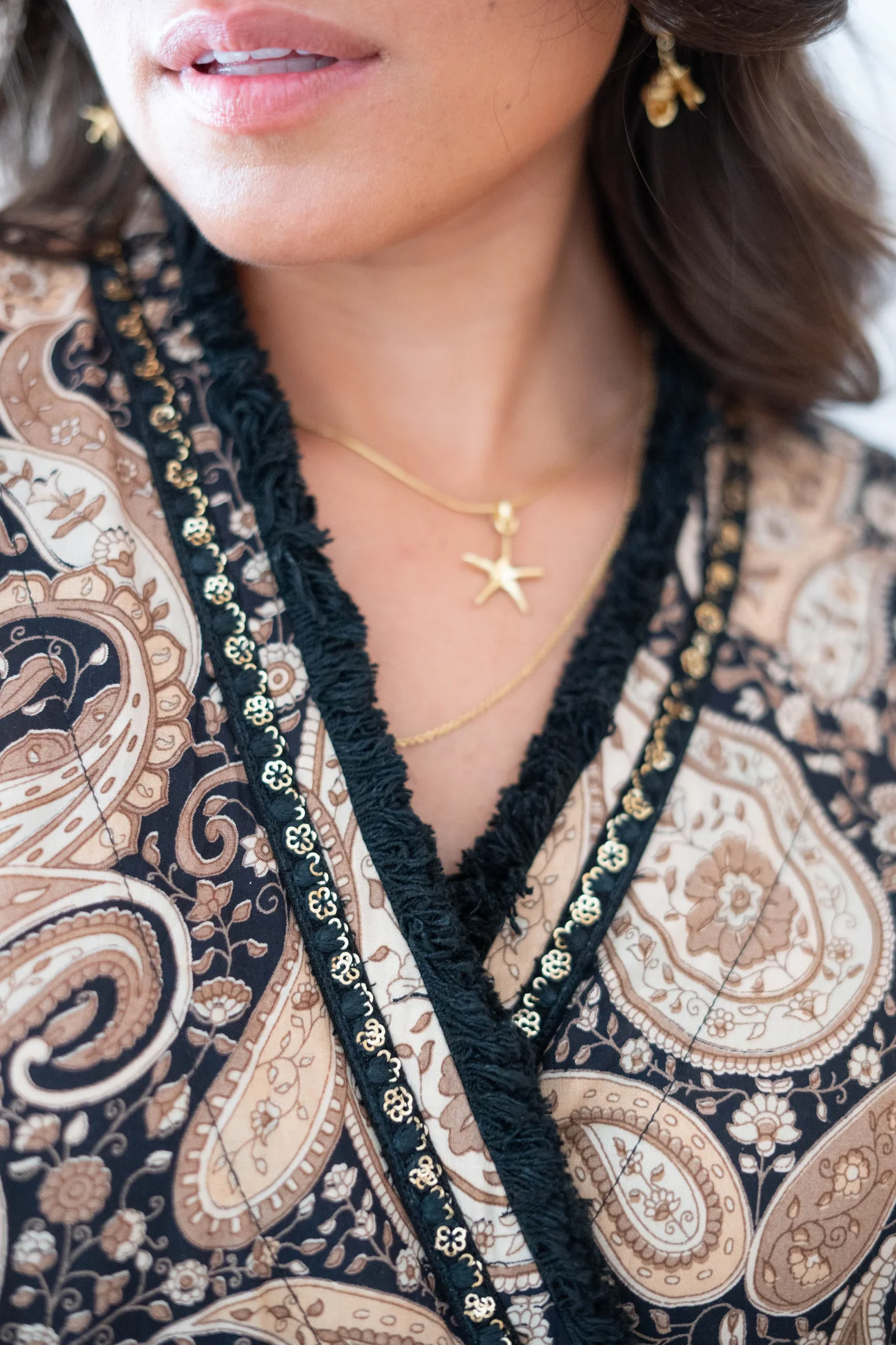 Dress Isabela Paisley Black - Afbeelding 4