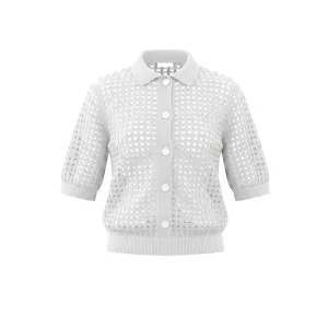 GinaS6 cardigan | White