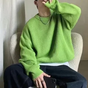 Groene Oversized Trui