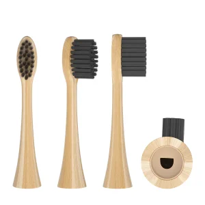 green-goose Sonicare Bamboe Opzetborstels Volwassenen - 4 Stuks