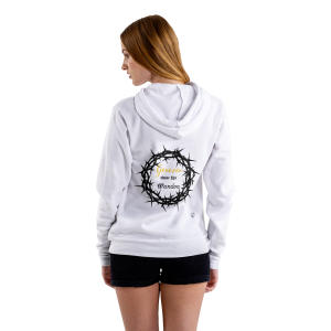 Hoodie – Genezen door Zijn wonden