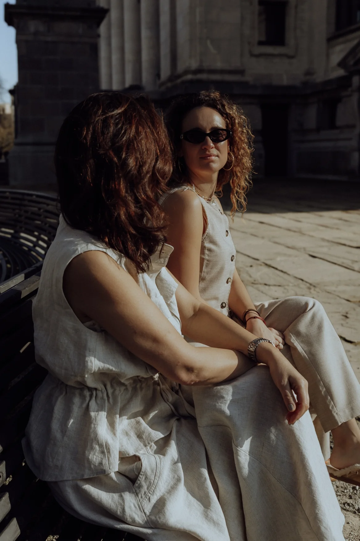 AriaS6 Waistcoat | Sand - Afbeelding 2