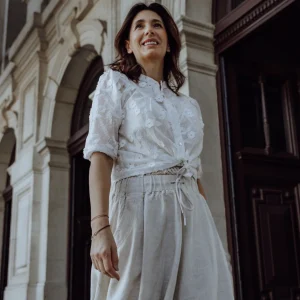 CannaS6 blouse | Off-white