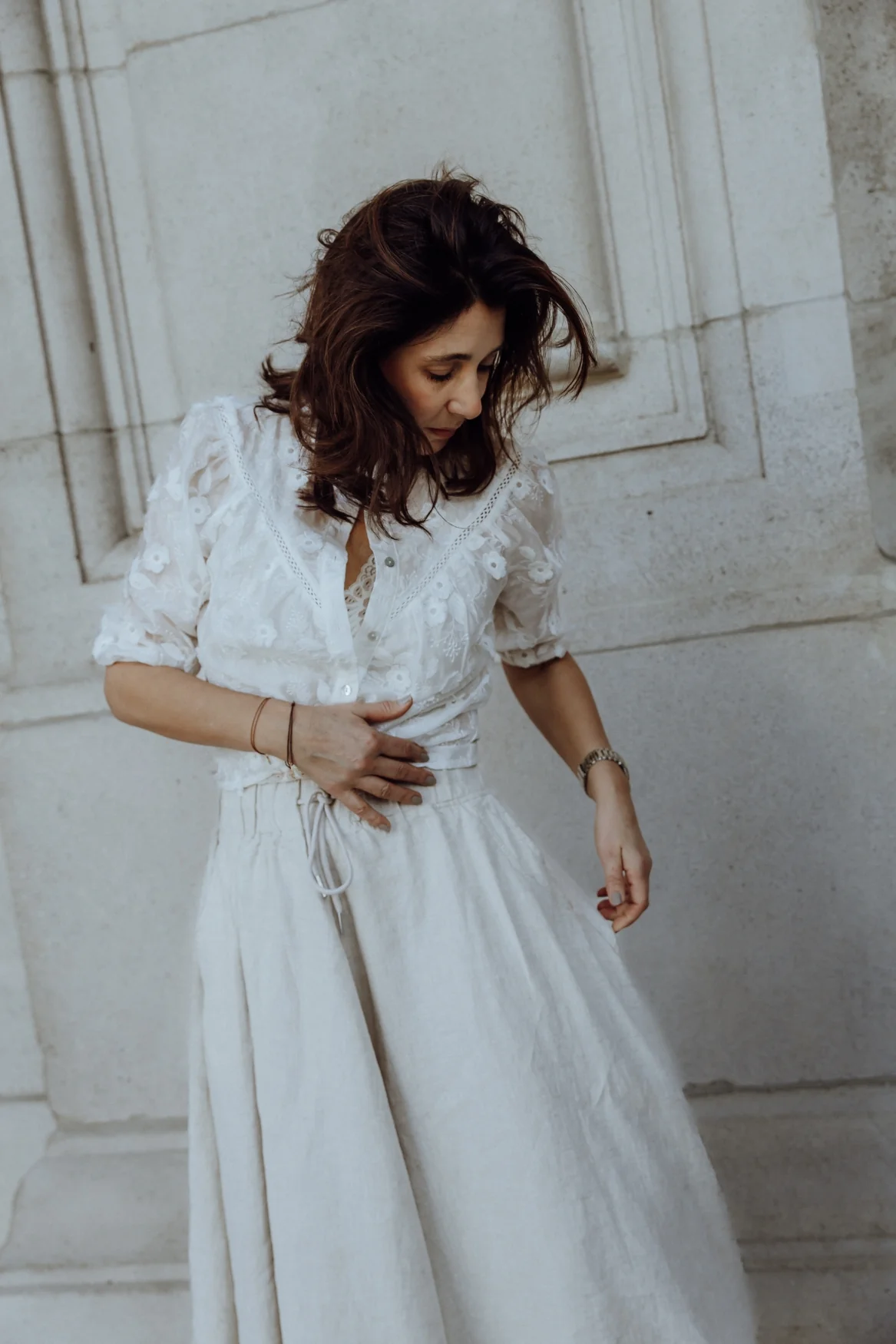 CannaS6 blouse | Off-white - Afbeelding 5