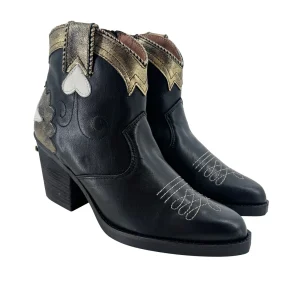 Nemonic Boot - Corazón (Amor) Black