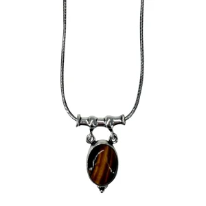 Phoebe Tiger Eye Necklace 50cm