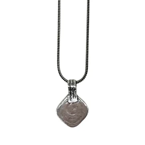 Liva Triangle Coin Necklace 50cm