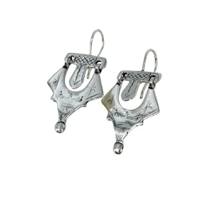 Celine Engraved Earring