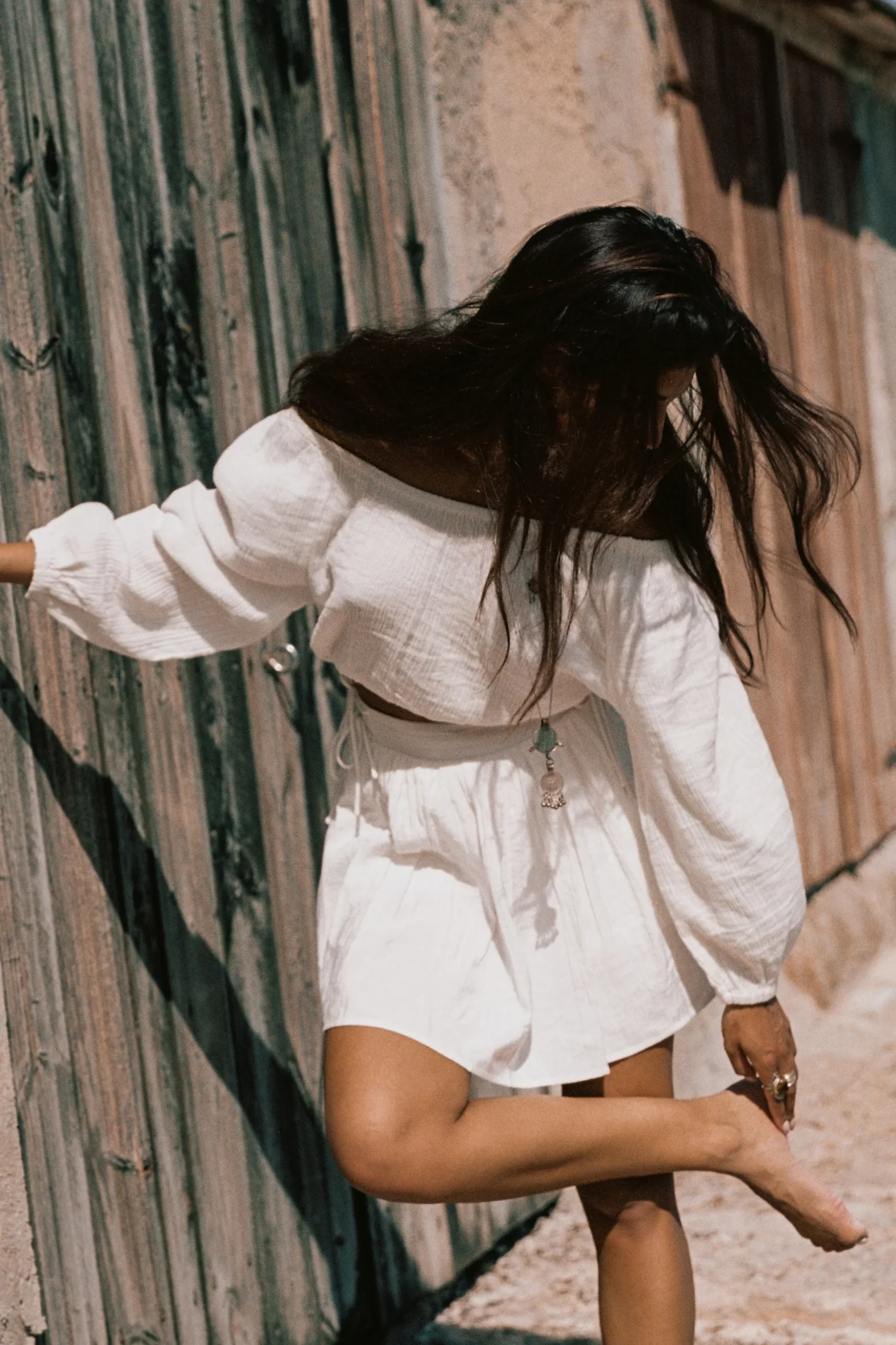 Noel Cotton Top Off White - Afbeelding 4