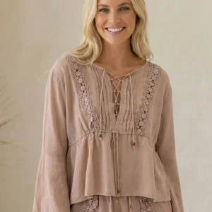 Top Valeria Ellis Old Pink