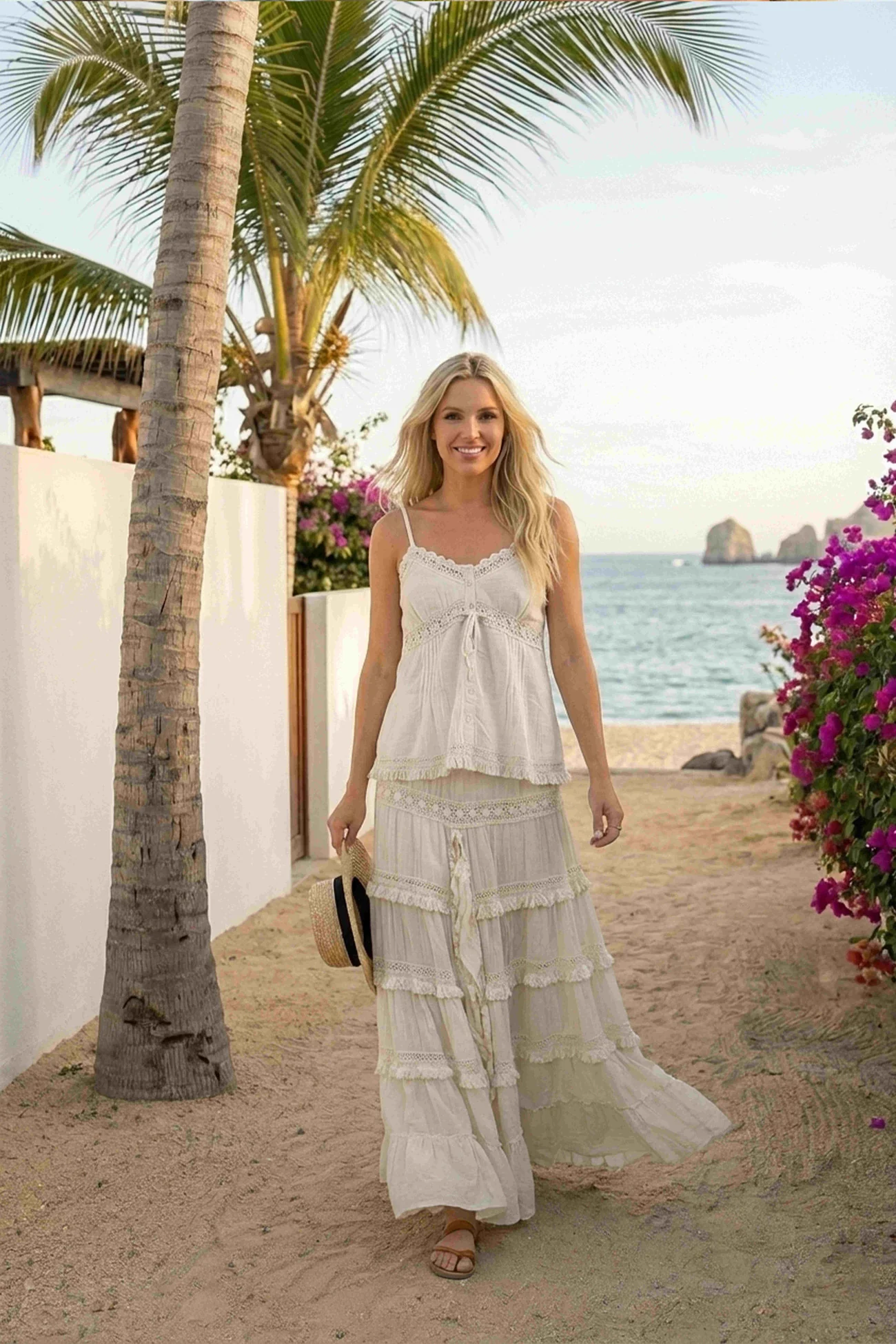 Strap Top Rosaura Ellis Ivory - Afbeelding 6