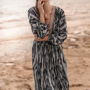 Dress Emika Black Print