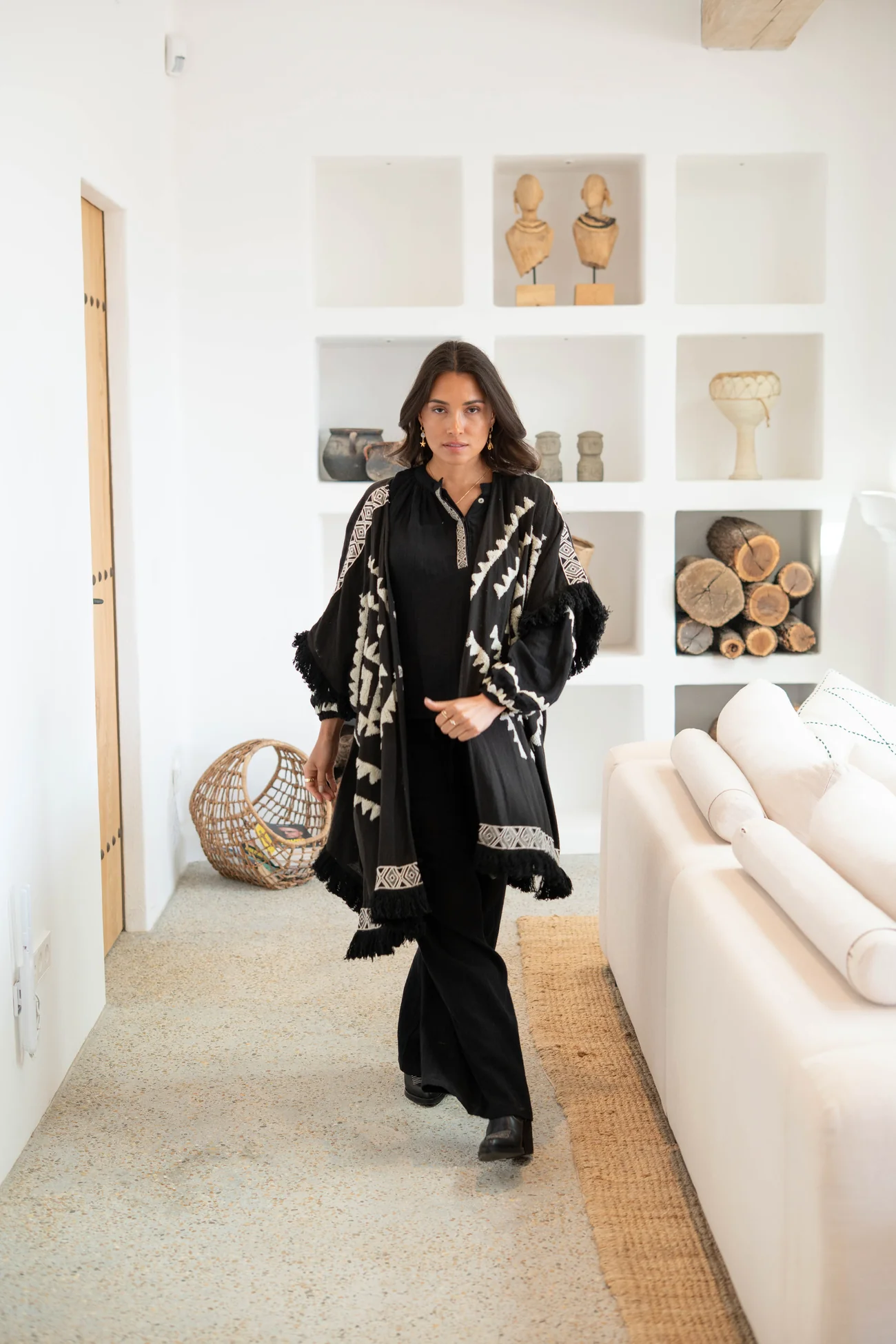 Poncho Ventana Arena Black - Afbeelding 6