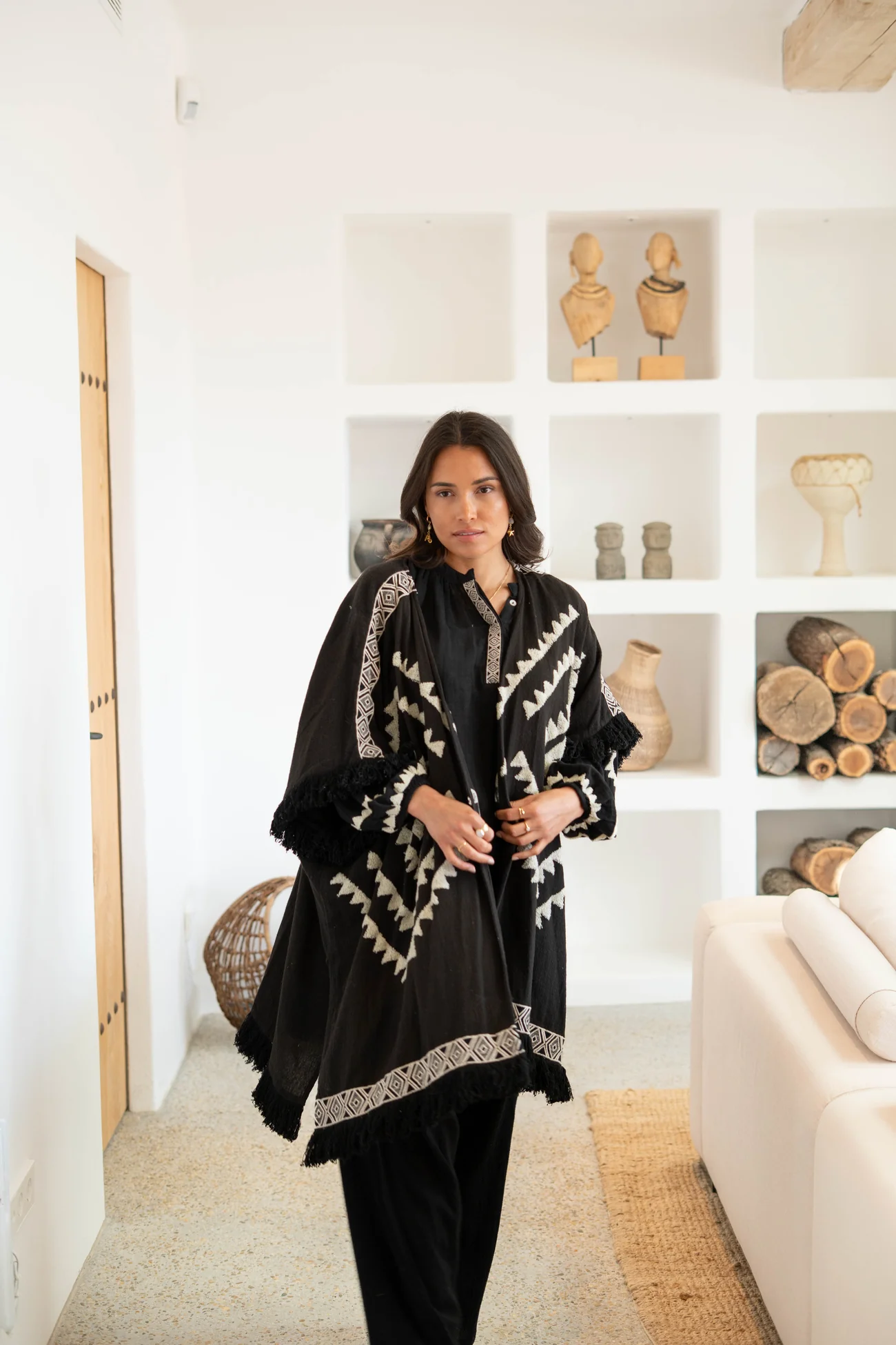 Poncho Ventana Arena Black - Afbeelding 8