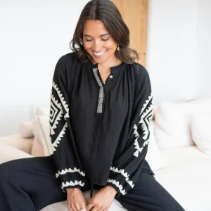 Blouse Ventana Libre Black