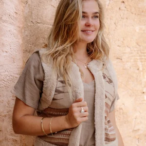 Fur Gilet Normad Natural