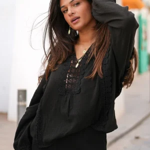 Blouse Encaje Black