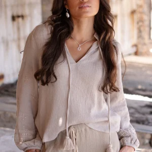 Blouse Sonrisa Taupe