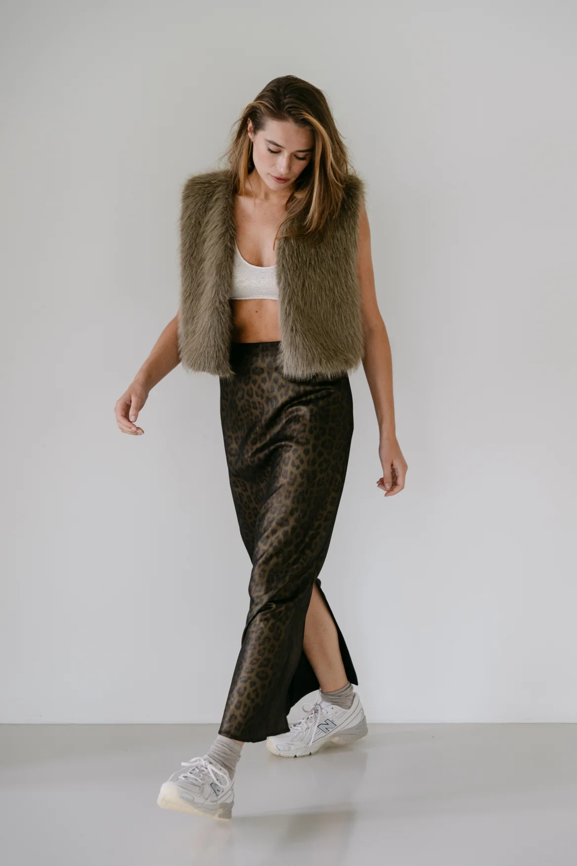 IslaA5 Fake fur gilet | Kit - Afbeelding 2