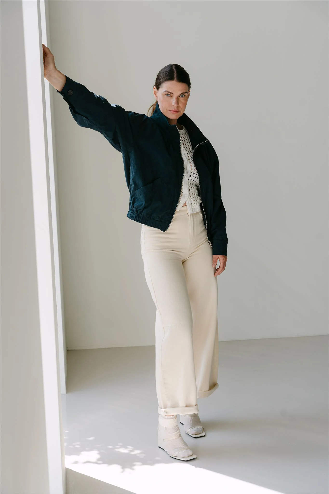 JaleS6 jeans | Off-white - Afbeelding 2