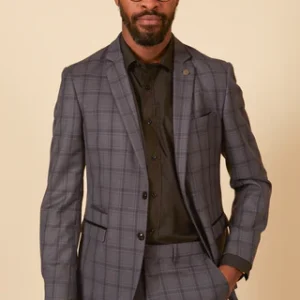 2-delig pak - grijs heren kostuum - Jose Grey suit 2pc