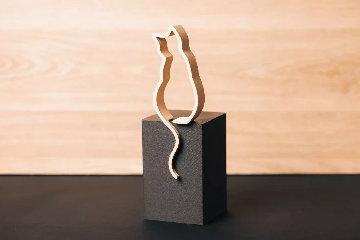 Set van 4 speelse decoratieve katten - Afbeelding 5