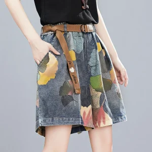 Korte Denim Shorts Dames
