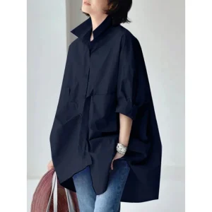 Lange Oversized Blouse Dames