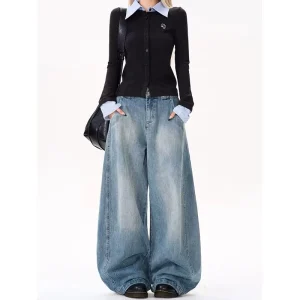 Lichte Baggy Jeans Dames
