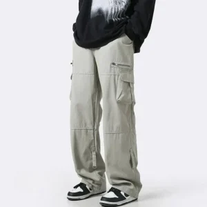 Lichtgroene Cargo Broek Heren