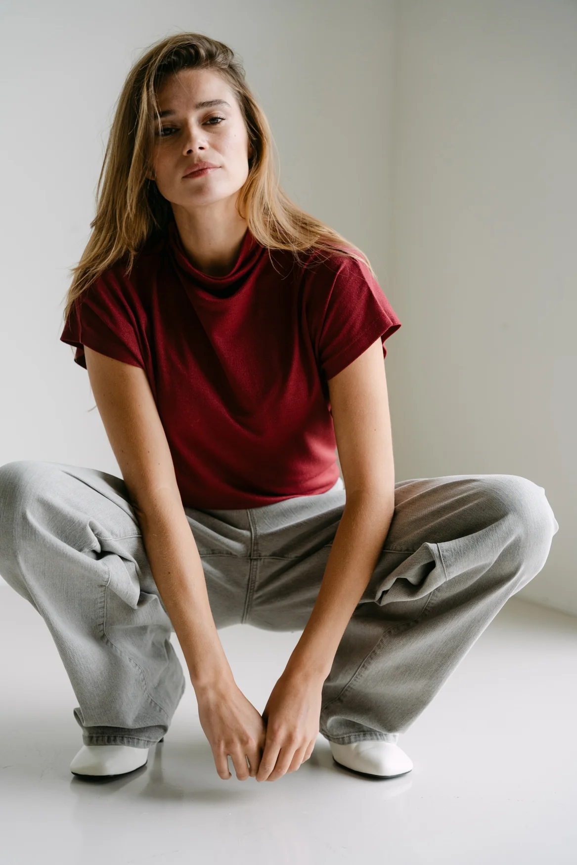 AkiA5 jeans trouser | Grey jeans