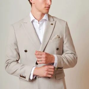 Marc Darcy - Colbert HM5 Stone Double Breasted