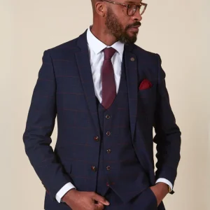 Marc Darcy - Colbert Navy Blue Edison Redline