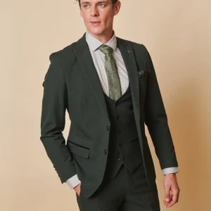 Marc Darcy - Colbert Ruitpatroon Bromley Olive Green