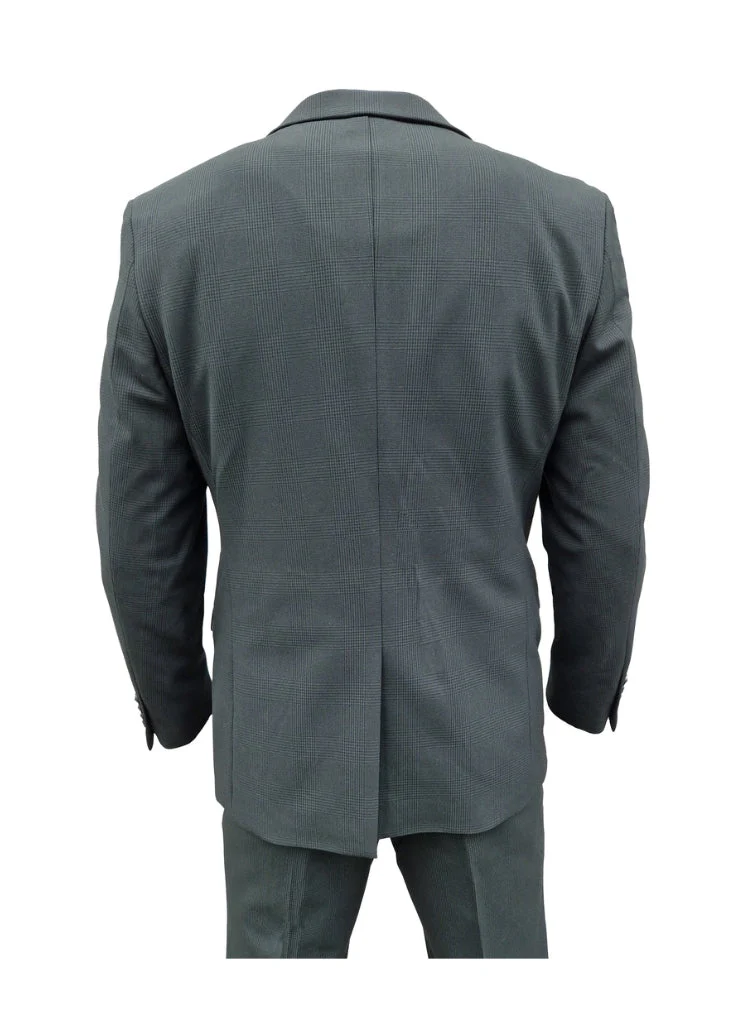 Marc Darcy - Colbert Ruitpatroon Bromley Olive Green - Afbeelding 4