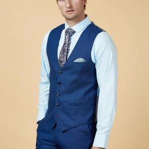 Marc Darcy - Gilet Danny Royal Blue