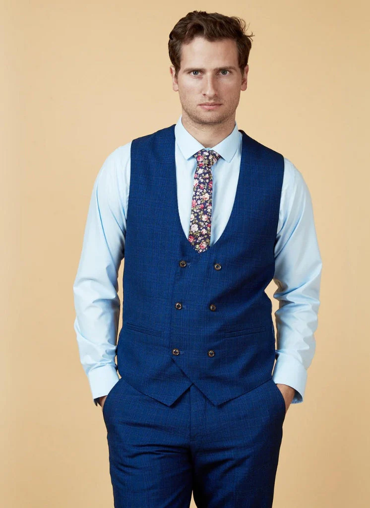 Marc Darcy - Gilet Royal Blue George
