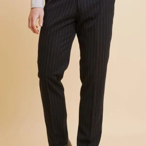 Marc Darcy - Pantalon Gestreept Rocco Navy