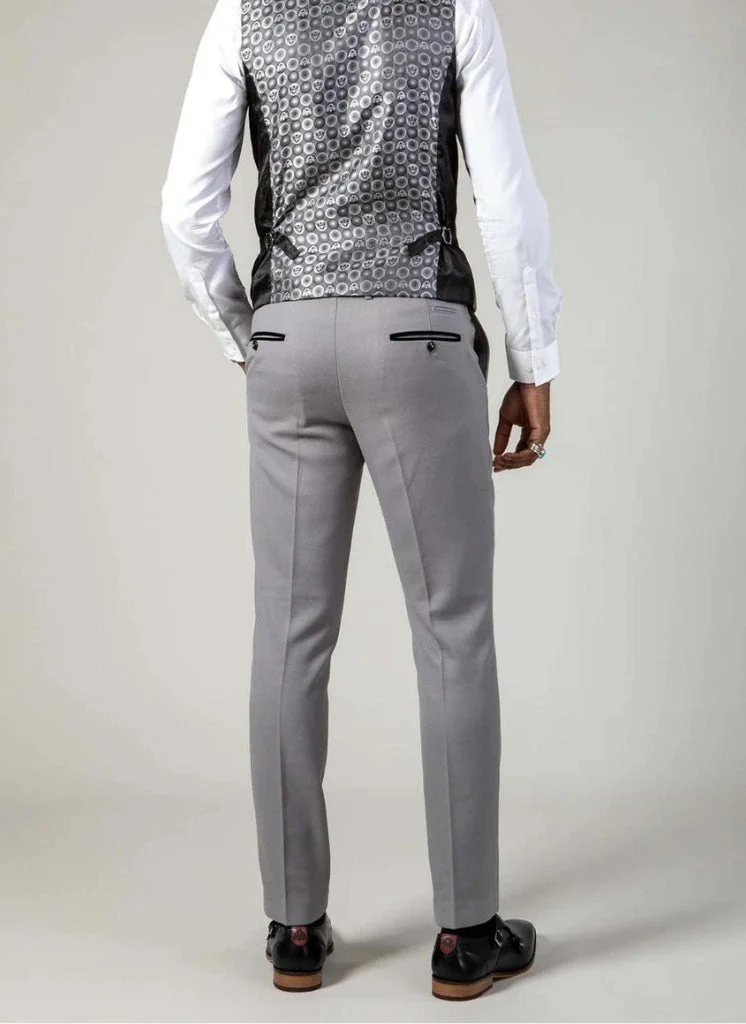 Marc Darcy - Pantalon Grijs Edwin Silver - Afbeelding 3