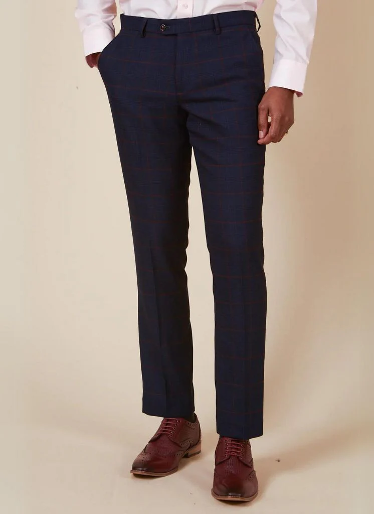 Marc Darcy - Pantalon Navy Blue Edison Redline